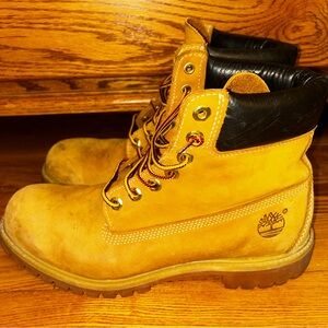 Timberland Men's Tan Leather Boots